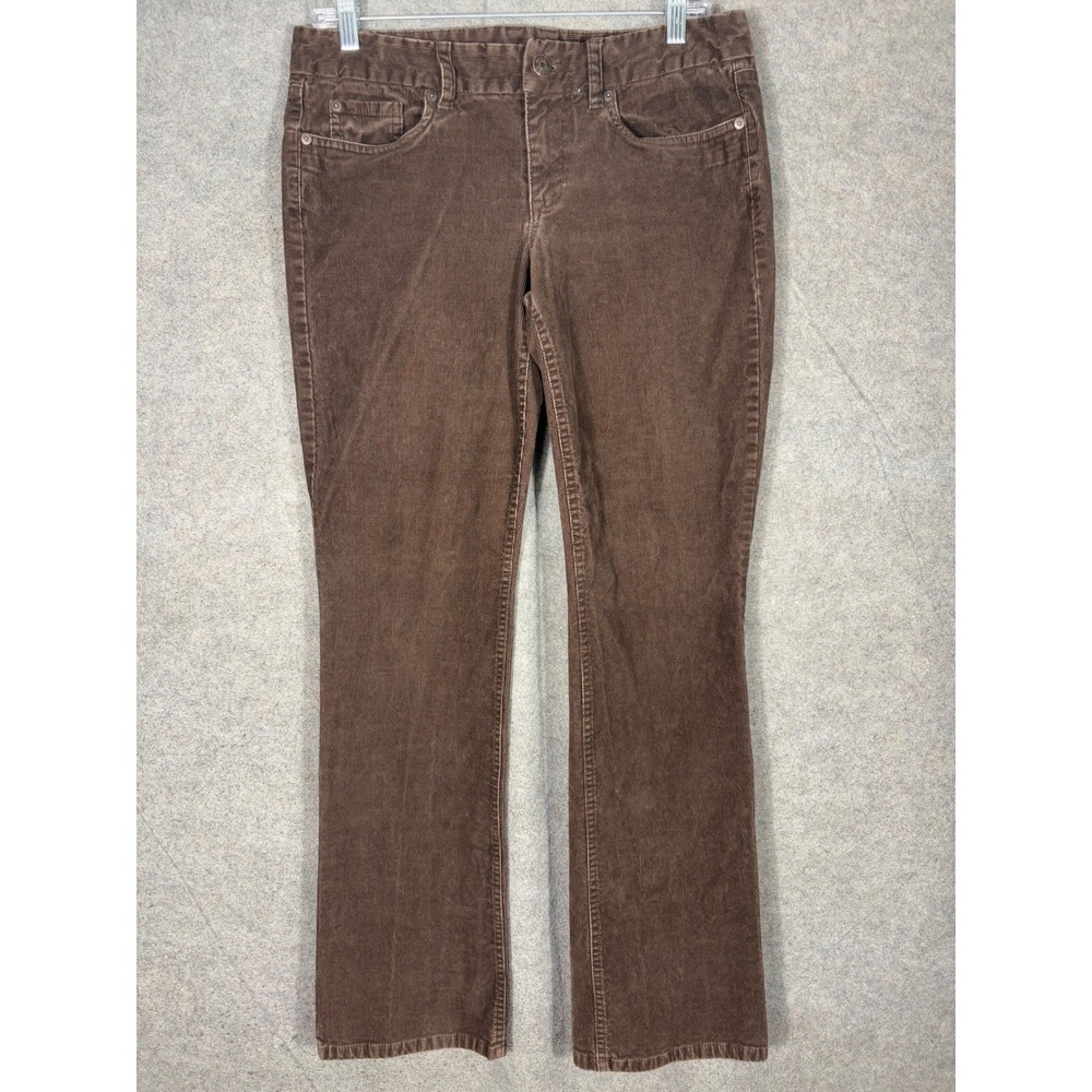 J.Crew‎ Favorite Fit Corduroy Pants Womens 30R Brown Bootcut Stretch 50025 FA11